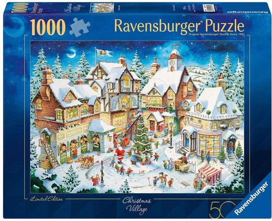 Ravensburger Original Ravensburger Quality Jigsaw Puzzle Christmas Village Limited Edition (1000 pieces) Puzzles