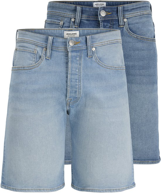 JACK&JONES JEANS INTELLIGENCE - JJIRICK JJORIGINAL SHORTS AT 999 2 PK MP Heren Korte jeans