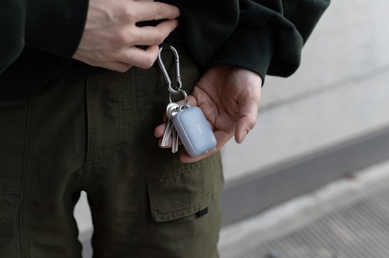 Rolling Square TAU 2 – Powerbank pour votre porte-clés | 2 000 mAh | USB-C | Foudre | Micro-USB | Dock inclus