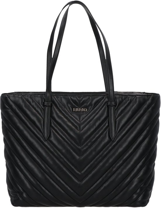 LIU JO sac shopper sac à épaule Lunny Tote Bag Nero noir
