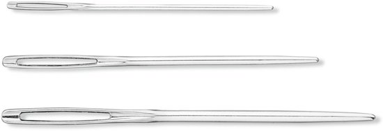 Zilvere Wolnaalden (smyrna naalden) set - Prym