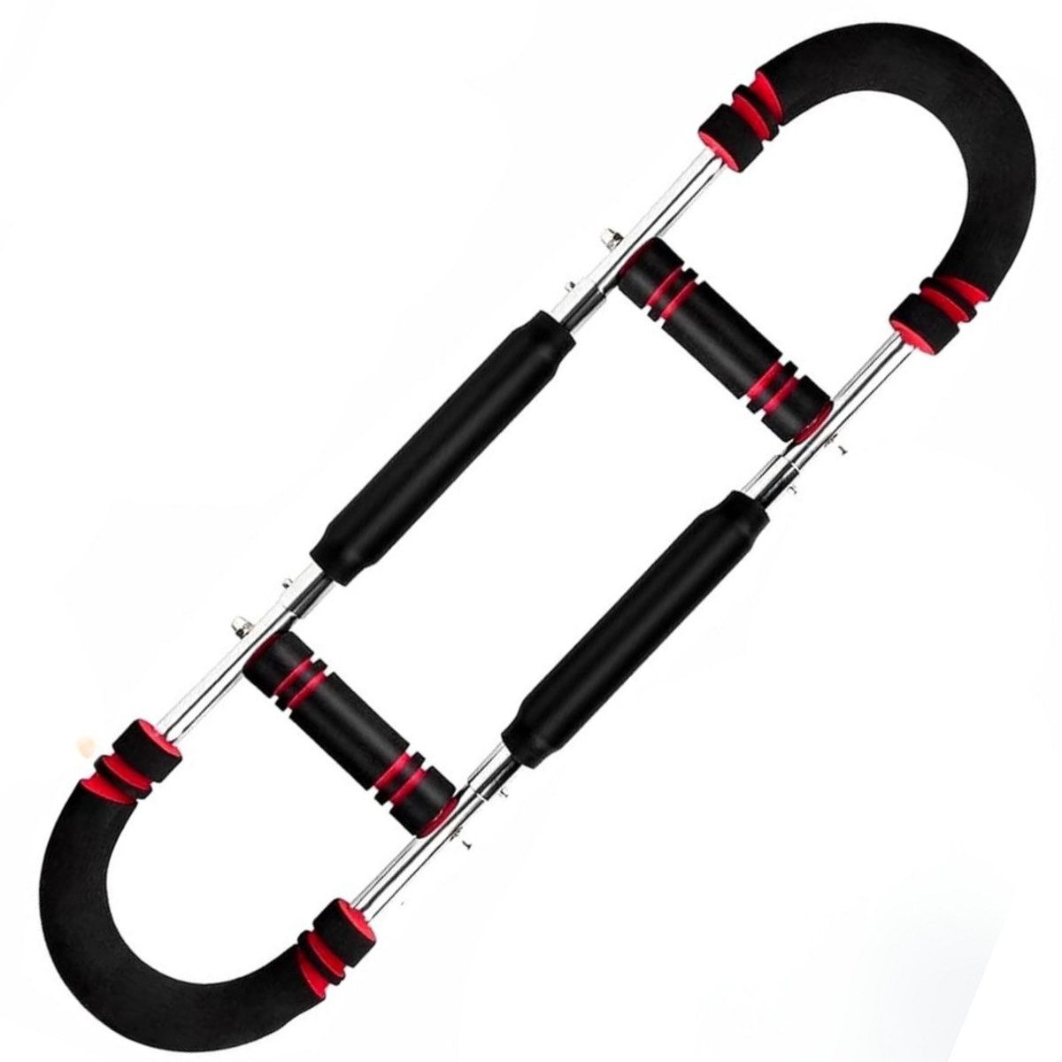 Altrado Arm Trainer - U-vormige Twister - Verstelbare-Borstvergroter met 3 Weerstandsniveaus Afneembare Fitness Borstvergroter - Draagbare Borst-Schouder Arm Trainer Rood