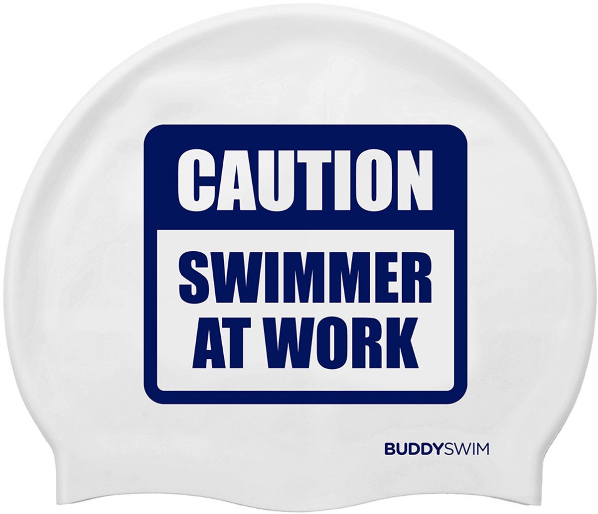 Buddyswim Csw Zwembadmuts Wit