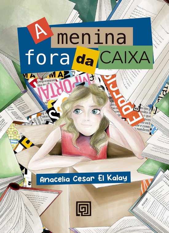 A menina fora da caixa - cover