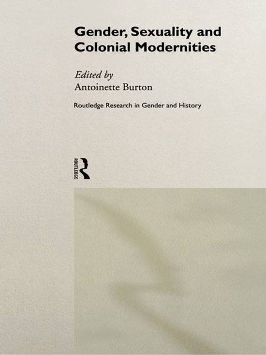 Routledge Research in Gender and History - Gender, Sexuality ... - cover