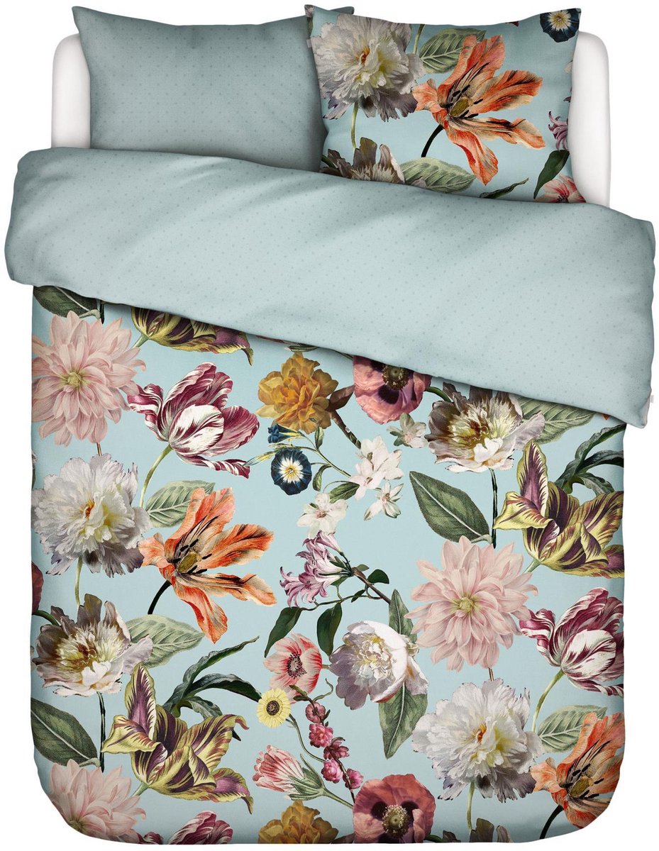 Essenza Filou Dekbedovertrek Pastelblauw - Lits-Jumeaux - 240x200/220 cm