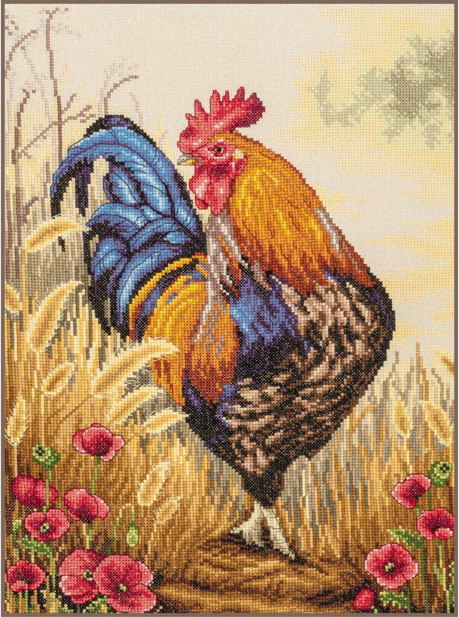 Lanarte Borduurpakket - Borduurset - Borduurpakket volwassenen - Telpakket kit - 29 x 40cm - Ringleader - PN-0204865