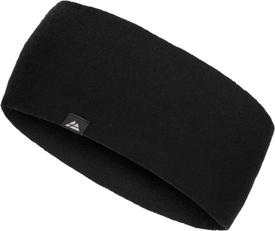 Bandeau en laine mérinos DANISH ENDURANCE - Zwart - L/XL