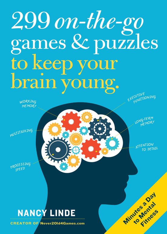 299 On-the-Go Games & Puzzles to Keep Your Brain Young - cover