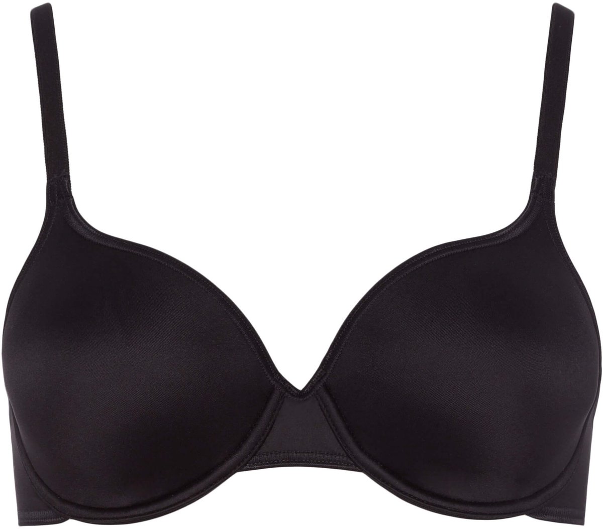 BeeDees T-Shirt BH Stepy Soft WHP Met beugel, naadloze en voorgevormde cups, elegante uitstraling, comfortabel zwart