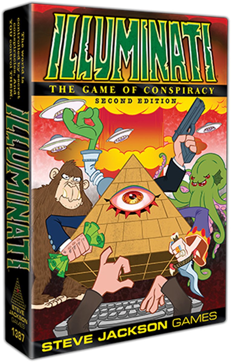 Steve Jackson Games Illuminati Second Edition - Kaartspel voor 2-6 spelers - 110 kaarten