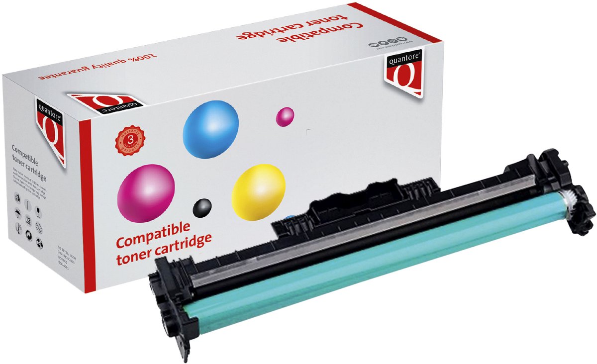 Quantore - Drum alternatief tbv CF219A 19A zwart