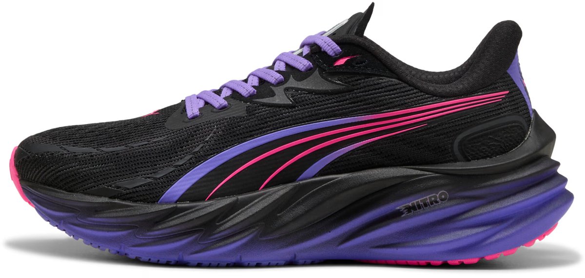 Hardloopschoenen voor dames Puma Velocity Nitro 4 Digitokyo Zwart