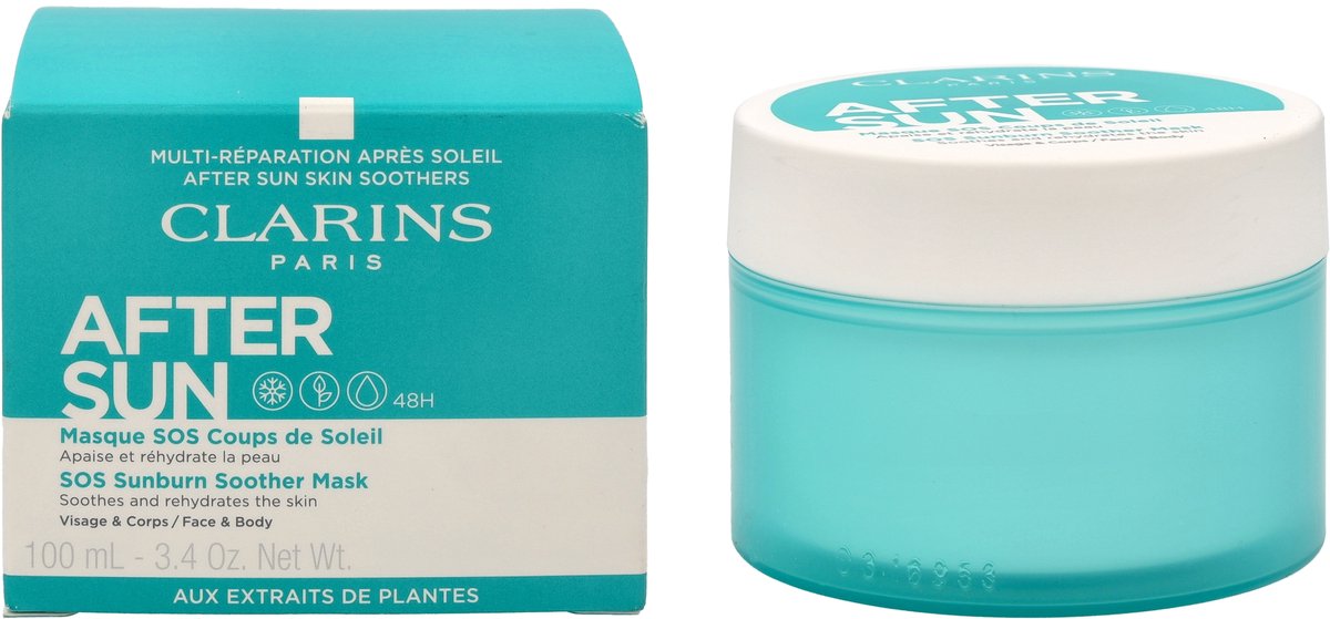 CLARINS SUN CARE AFTERSUN SOS SUNBURN SOOTHER MASK JAR 100ML