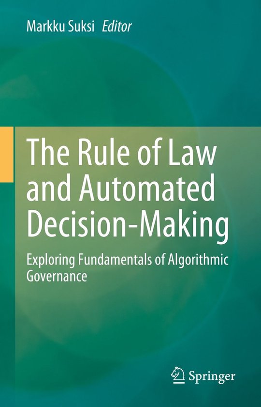 Law and Criminology (R0) - The Rule of Law and Automated Dec ... - cover