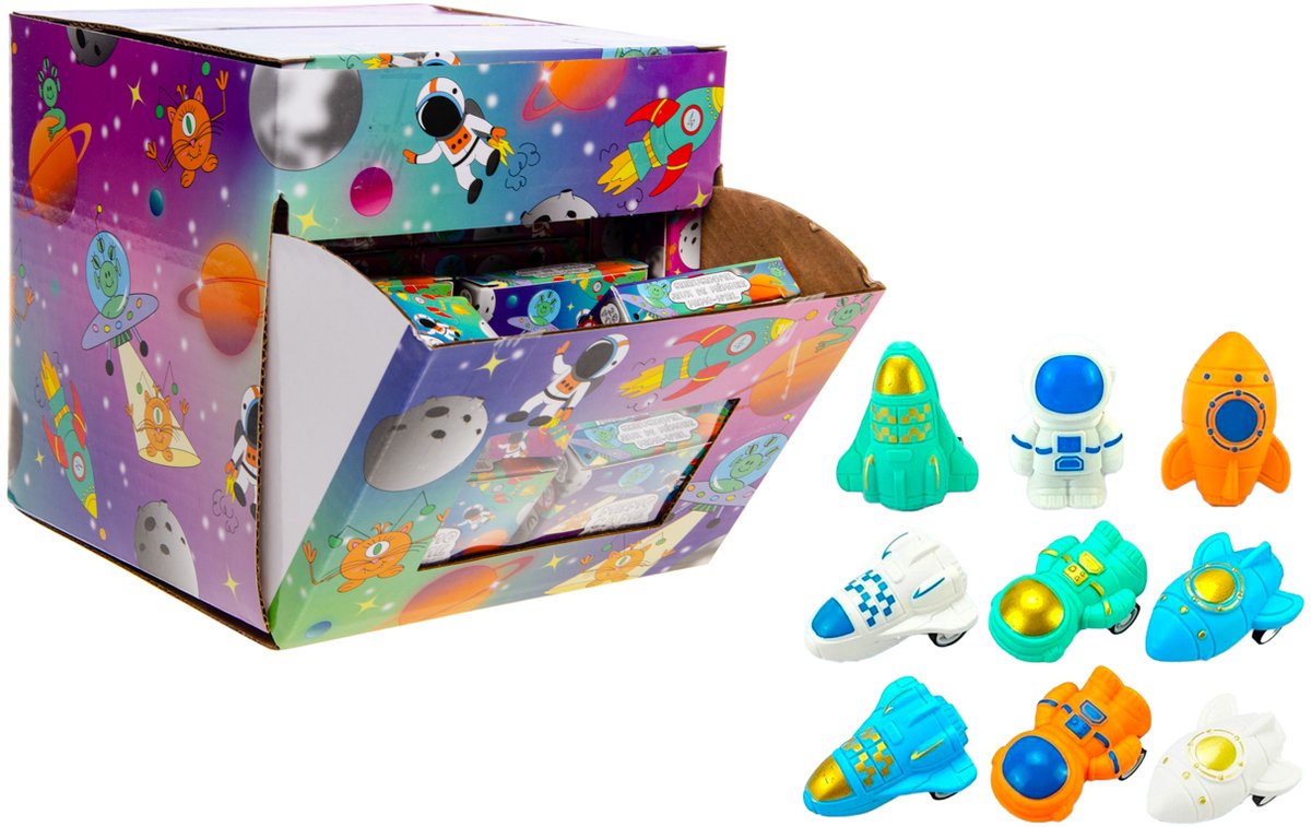 Duckiez Pullback Space Rocket/astronaut - 1 stuk
