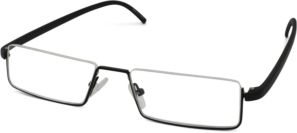 Leesbril Moxxi Lookover-31632-278-Zwart-+1.00
