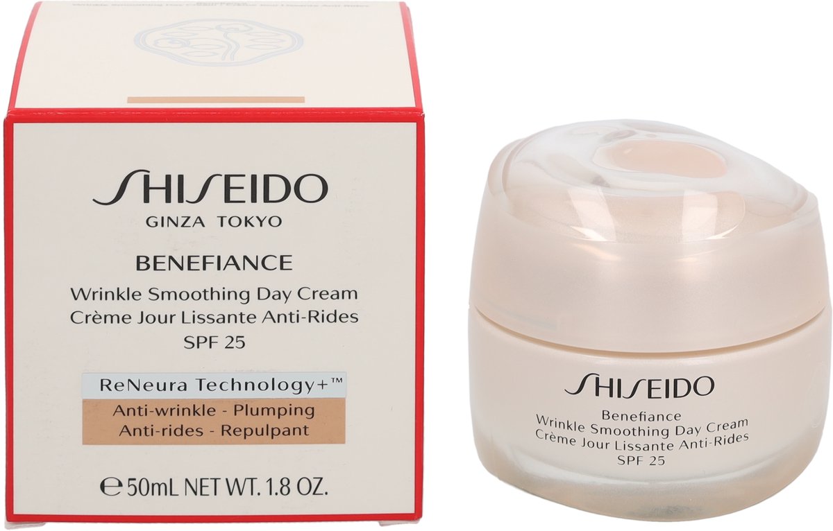 Shiseido Benefiance Wrinkle Smoothing Dagcréme SPF25 - 50 ml - Dagcrème