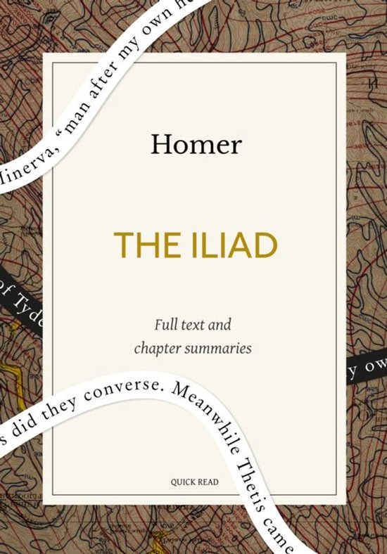 The Iliad: A Quick Read edition - cover