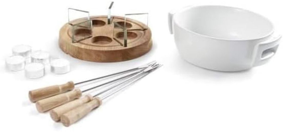 ApexArte® Kaasfondue Set Elektrisch - Fonduepannen - Fondueset – foto 4