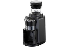 HiBREW G3A koffiemolen, 40 mm conische braam, luchtblazer, schaal met 31 versnellingen, geheugen- en antistatische functie, handmatig en automatisch, visuele bonenopslag Zwart
