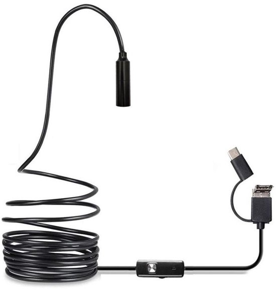 Go Go Gadget - Endoscoop camera - 500cm - Inspectie camera - Geschikt voor Android