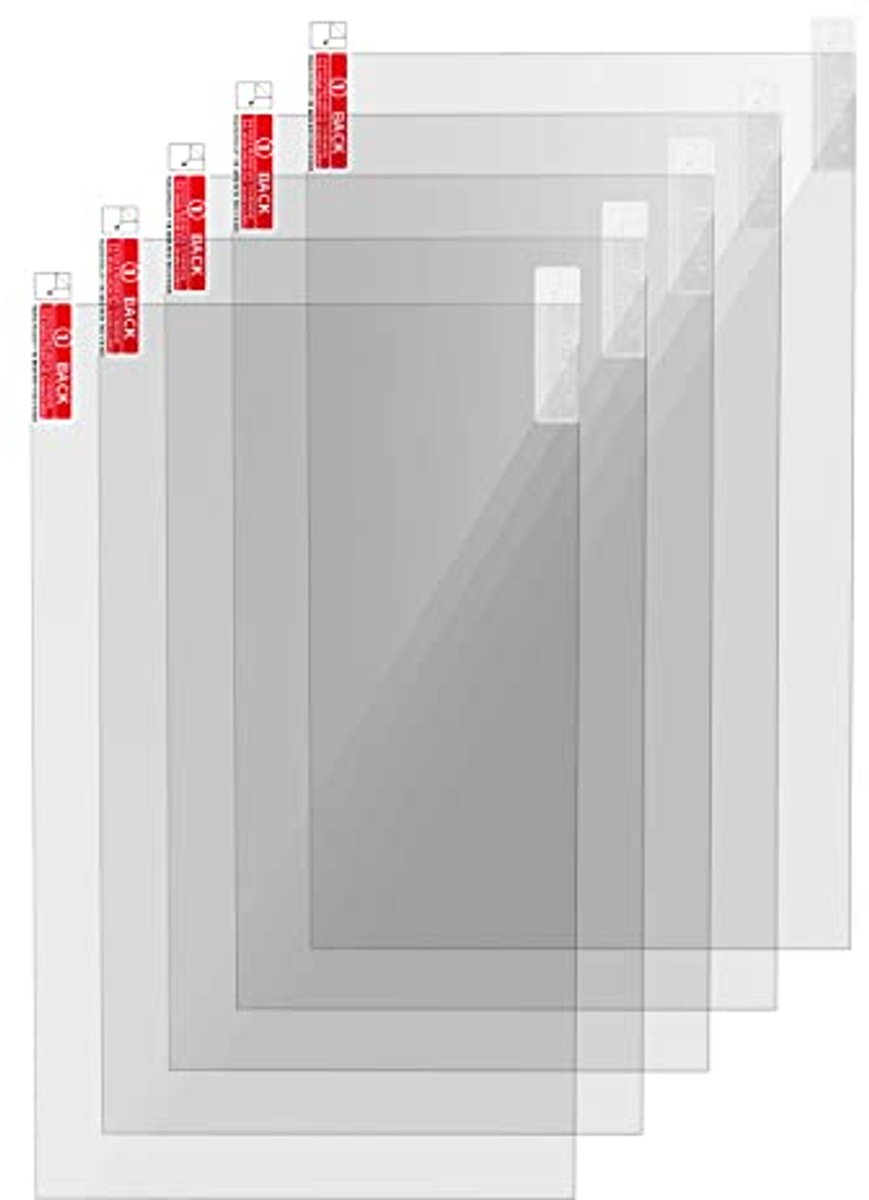 Schermbeschermer voor 3D-printers - 5 Stuks - 9,25 inch Harsbescherming
