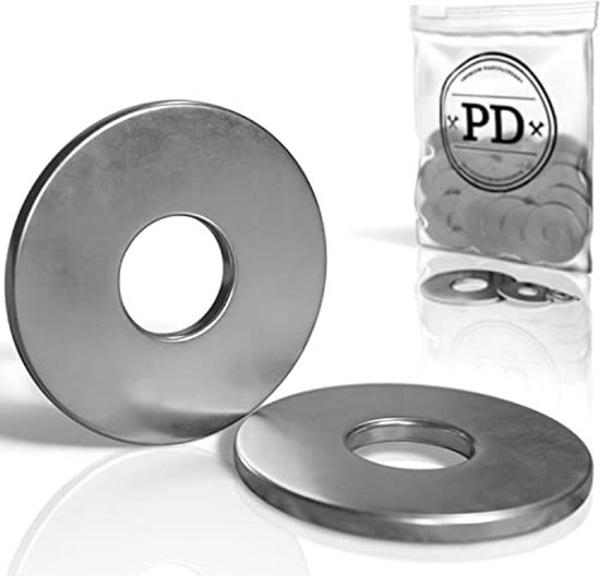 Grote ringen M6 (DIN 9021 / ISO 7093) - Roestvrijstalen Vulplaatjes ...