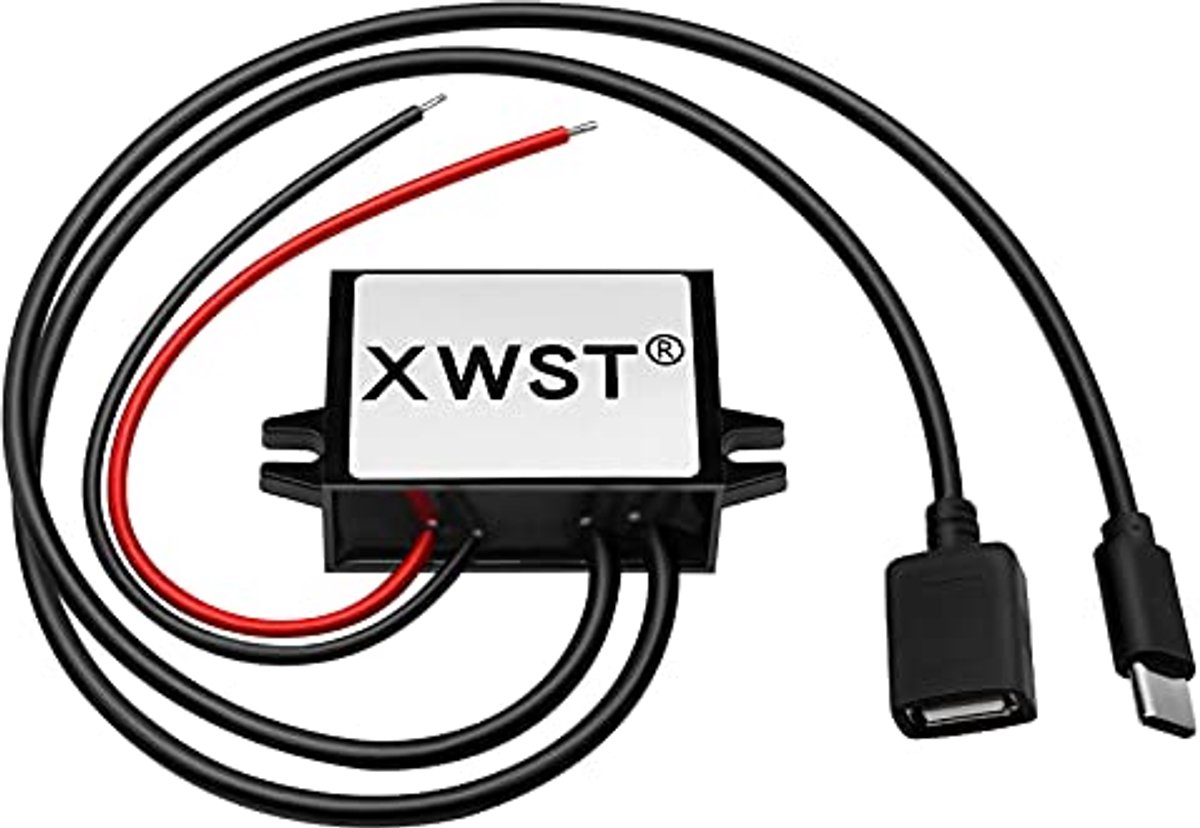 Spanningsomvormer 8-40V naar 5V 3A voor Auto, Motorfiets en Elektronica