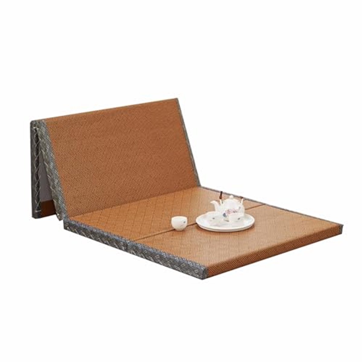 Opvouwbare Japanse tatami-mat voor meditatie en yoga - 150 x 200 cm