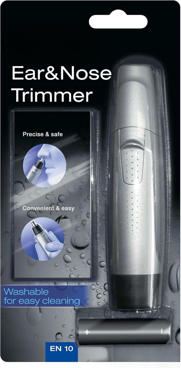 Solacis Neustrimmer - Oortrimmer - Neushaar trimmer - Neus tondeuse - Gezichtsverzorging - Mannen - Dames - Elektrisch - Grooming - Must have!
