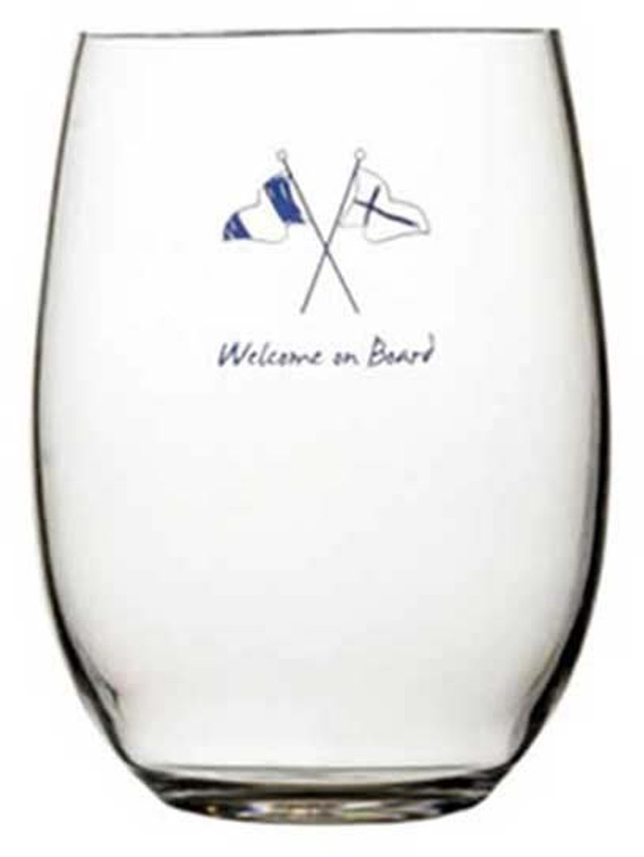 Marine Business Welkom Aan Boord Tritan Drinkbeker 590ml 6 Eenheden Transparant
