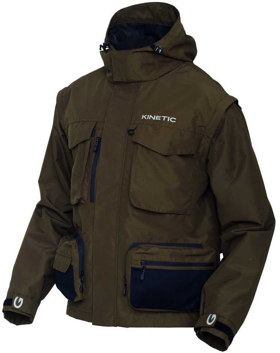 Kinetic Strider Zip Off Jas Groen XL Man