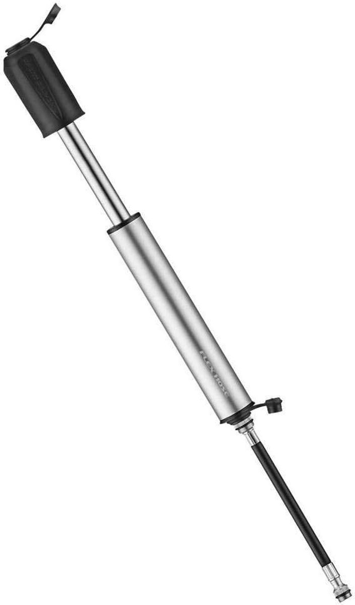 Lezyne HV Sport Drive S - Minipomp - Fietspomp klein - Pomp voor onderweg - Tot 6.2 bar - Presta en Schrader ventielen - Aluminium - Zwart van Lezyne — afbeelding 4