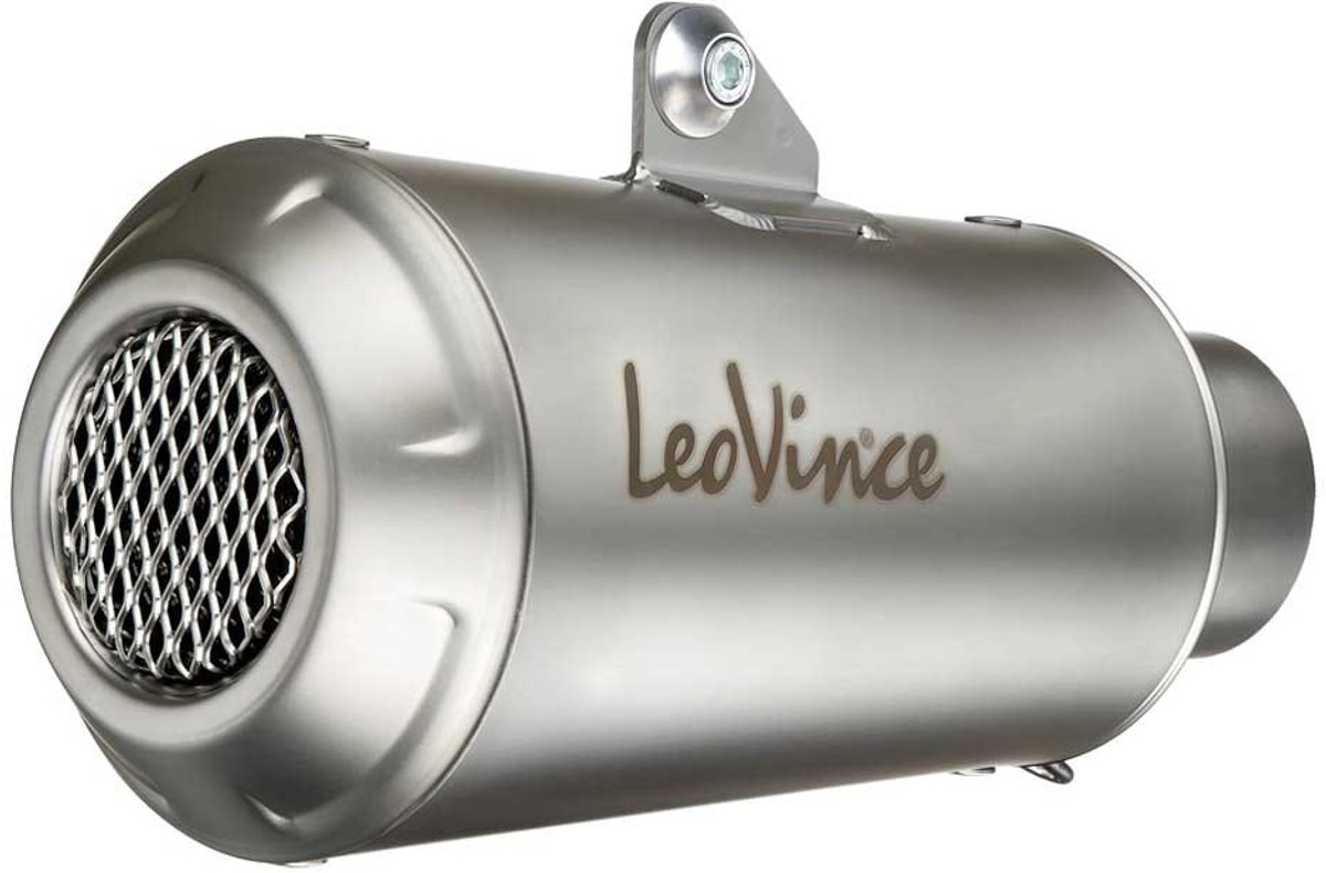 Leovince Lv-10 Kawasaki 15209 Niet Gehomologeerde Demper Zilver Not Homologated