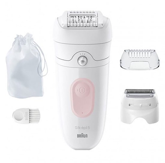 Braun Epilator Silk·épil 5 - 030 Wit - Flamingo