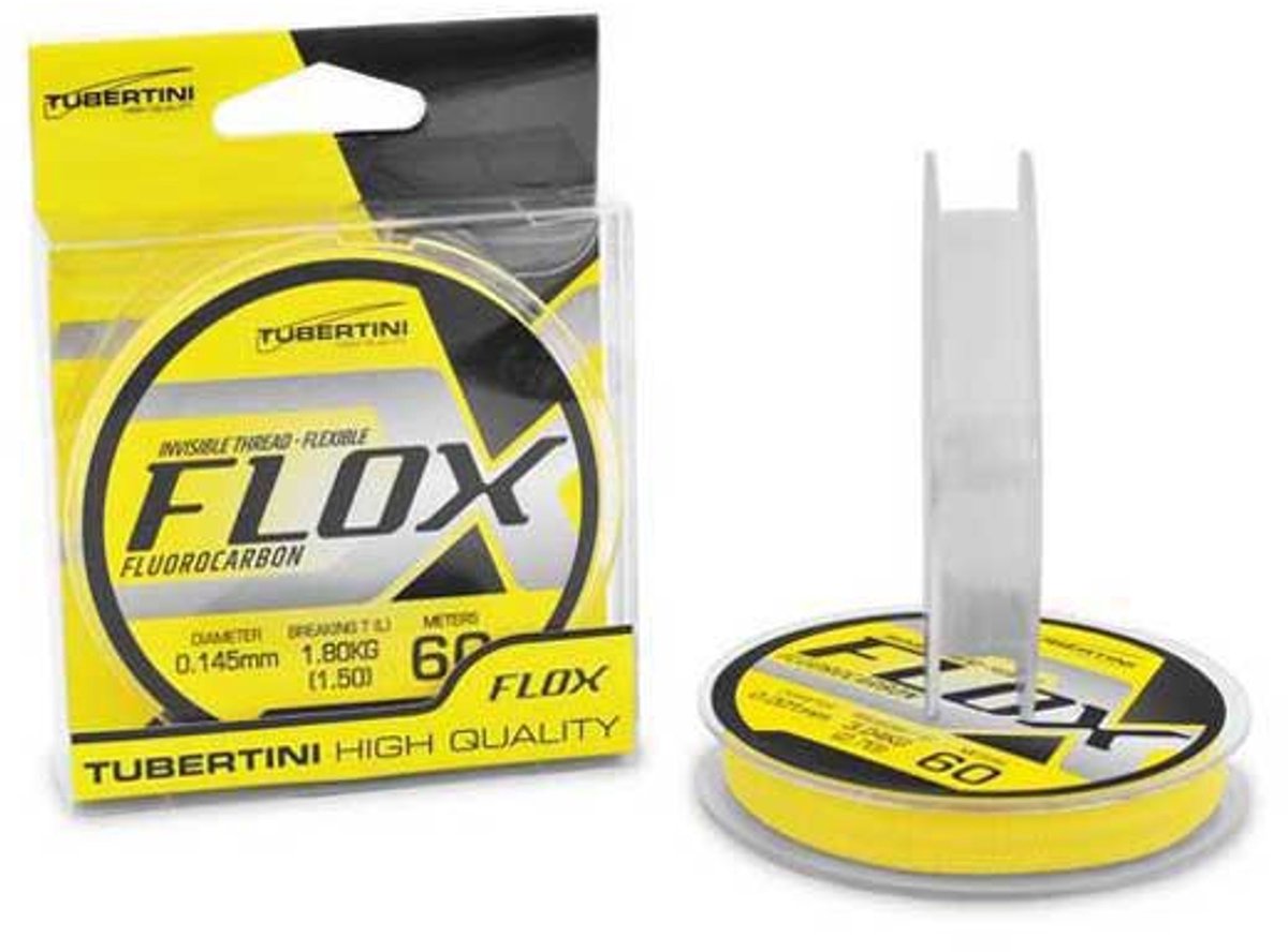 Tubertini Flox Flurocarbon 60 M Transparant 0.201 mm