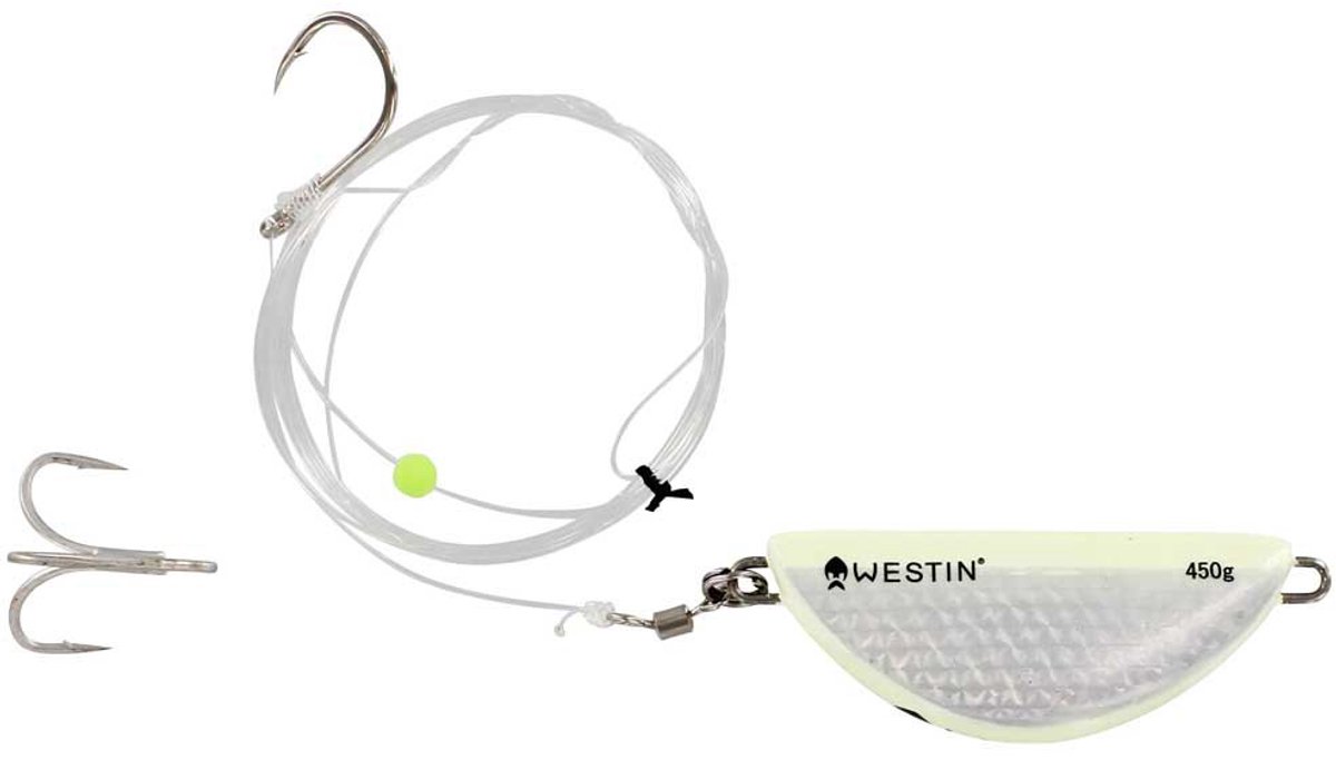 Westin Halibut Anti Twist Leider Wit 450 g