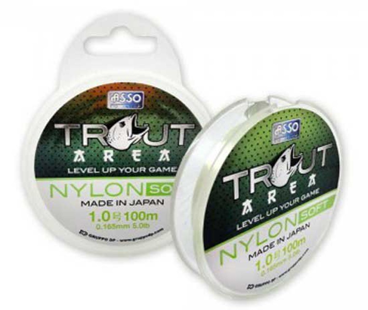 Asso Trout Area Soft 100 M Monofilament Transparant 0.104 mm