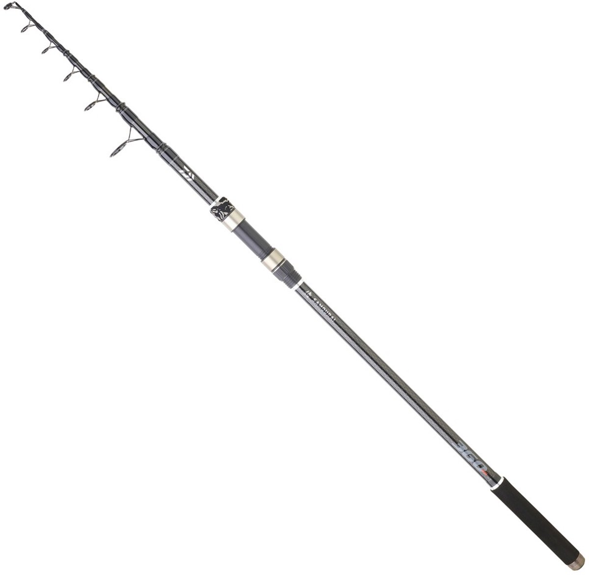 Daiwa Samurai Tele Karperhengel Zilver 3.90 m / 60-120 g