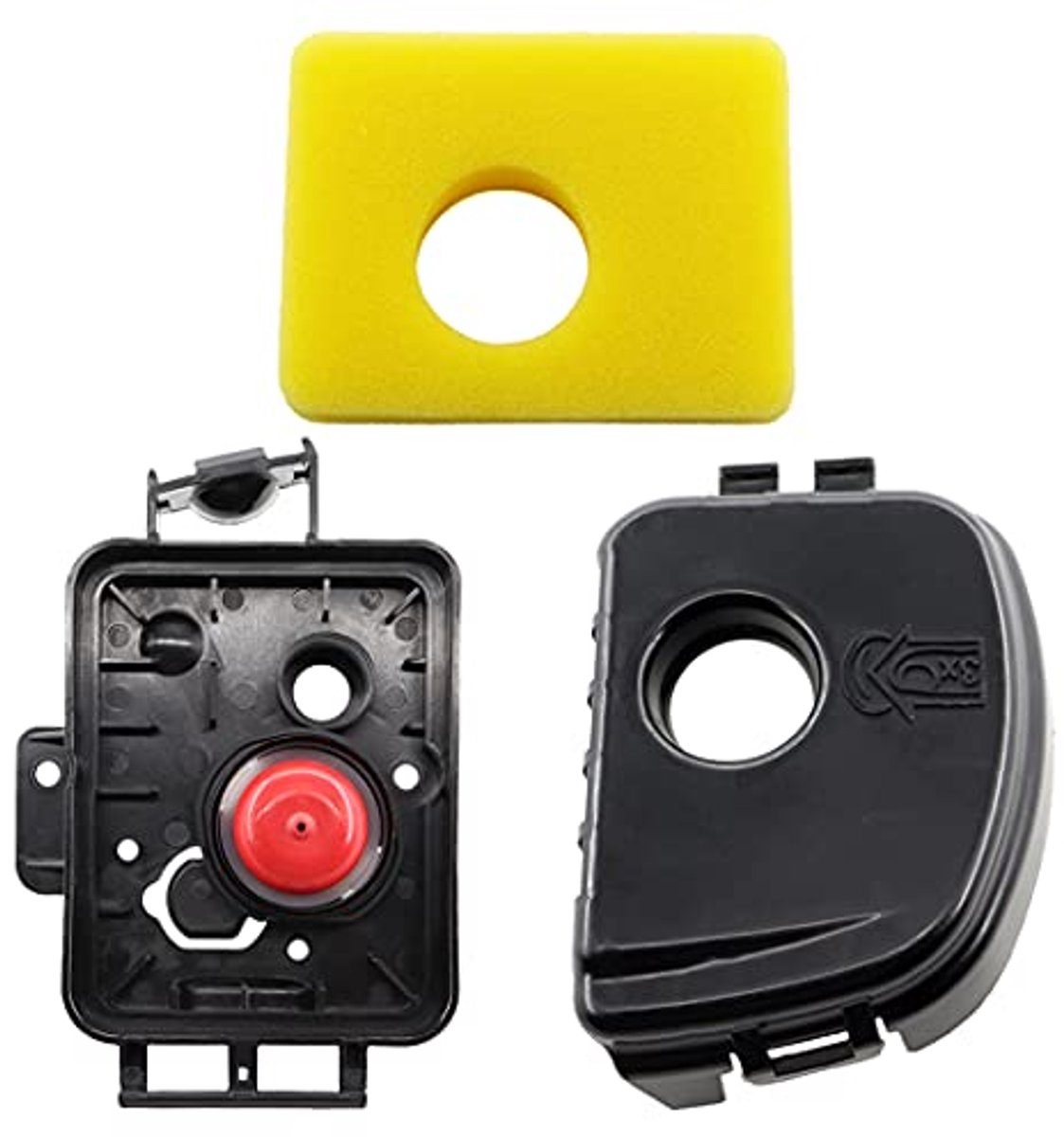 Luchtfilterafdekking voor Briggs & Stratton 300E, 450E, 500E, 550E, 575EX motoren