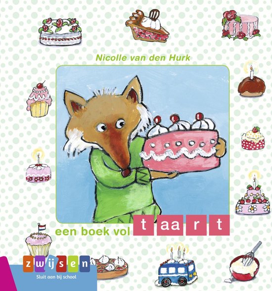 Kleuters samenleesboek - Een boek vol taart - cover