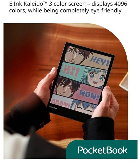 PocketBook eReader - InkPad Color 3 - Stormy Sea van PocketBook — afbeelding 4
