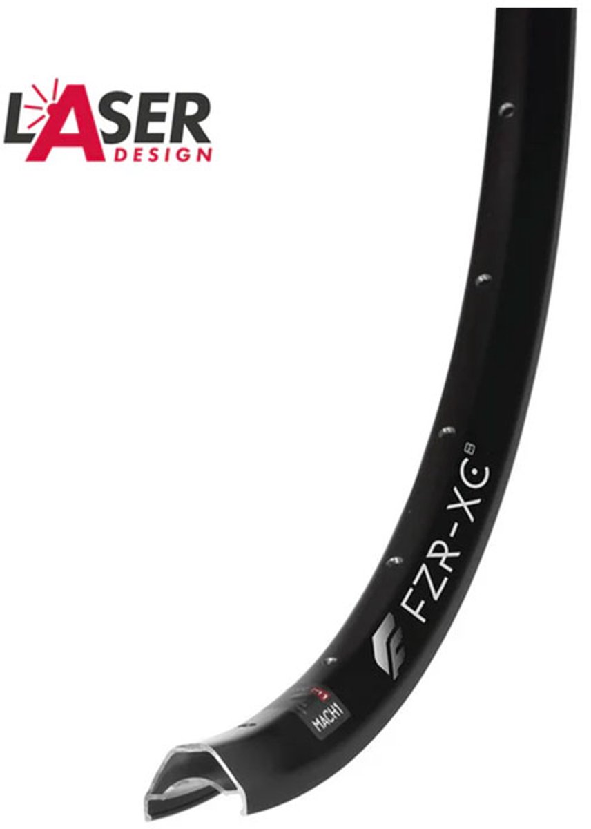 Mach1 Fzr-xc 29´´ Disc Tubeless Mtb-velg Zilver 29´´ 32H