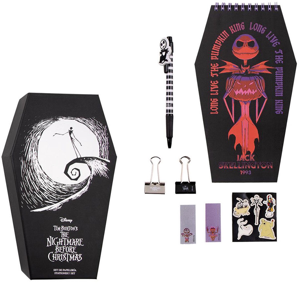 The Nightmare for Christmas Stationery Set