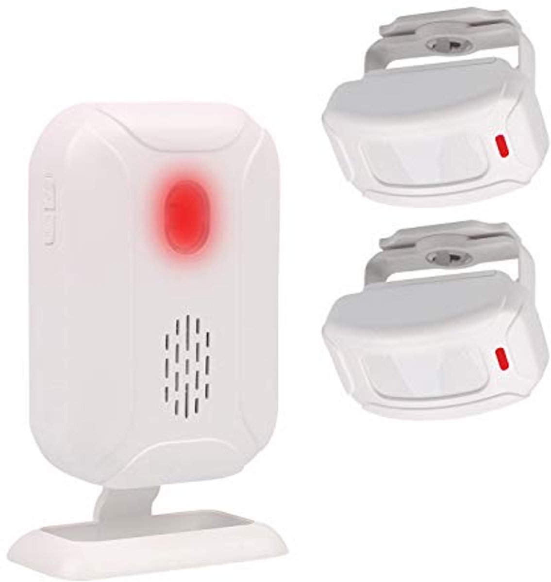 Bewegingsmelder met alarm en deurbelfunctie voor thuis en winkel