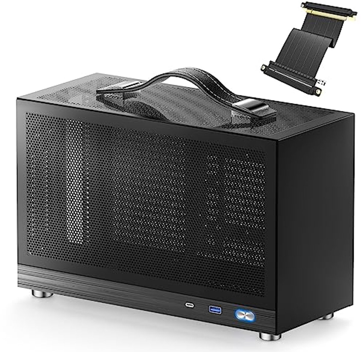 Mini-ITX Gaming Case met USB 3.0 en Type-C Poort