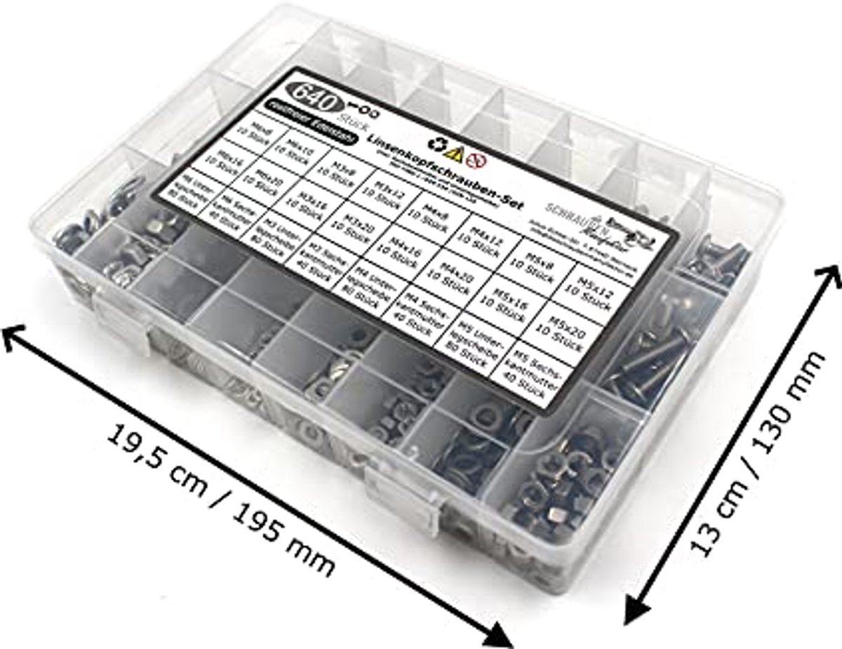 Systeemassortiment 2.4.1, krachtdoppen binnenzeskant 1/2 inch (0965905214 Systeemassortiment 2.4.1, krachtdoppen binnenzeskant 1/2 inch (0965905214