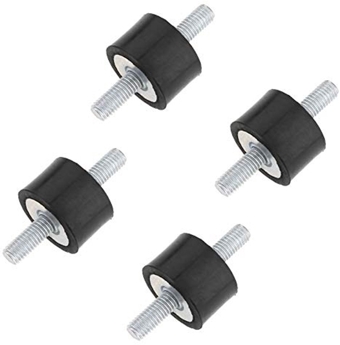 Rubberen Schokdemper Isolator M8 30x20mm - 4 Stuks Schokdemper Mount Set voor Auto