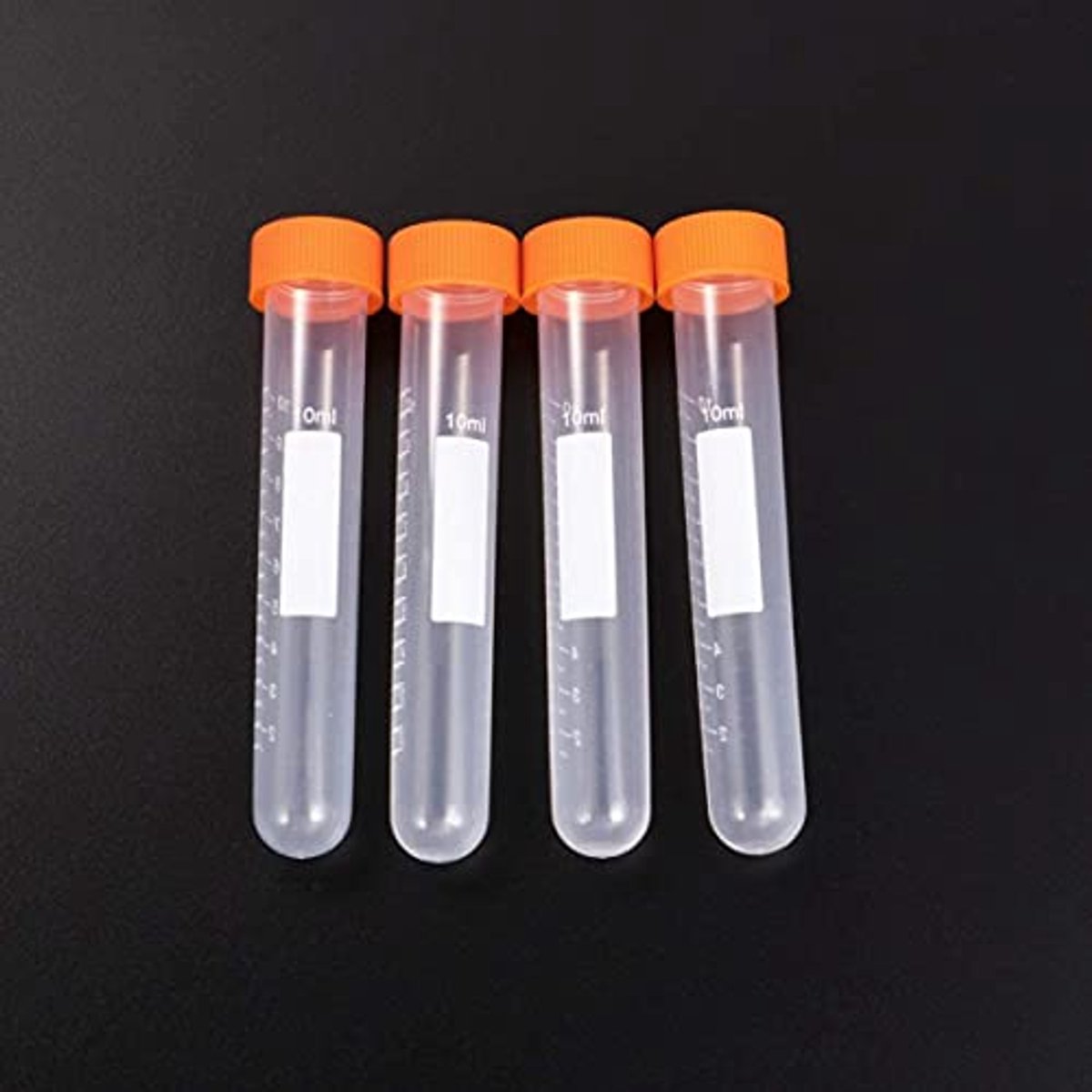 Kunststof Centrifugebuisjes 10 ml Set van 20 Gegradueerde Monsterhouder voor Laboratorium Chemie Experimenten